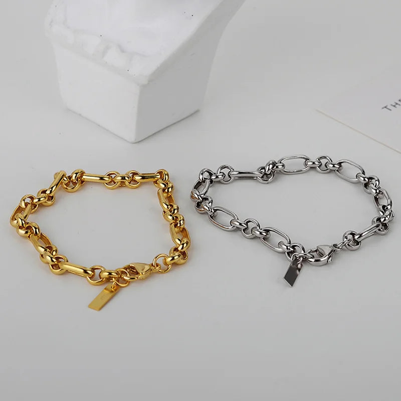 Aurilyn Chain Link Bracelet - 925 Sterling Silver