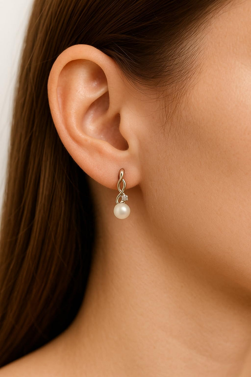 Freshwater Pearl Stud Earrings