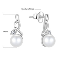 Freshwater Pearl Stud Earrings
