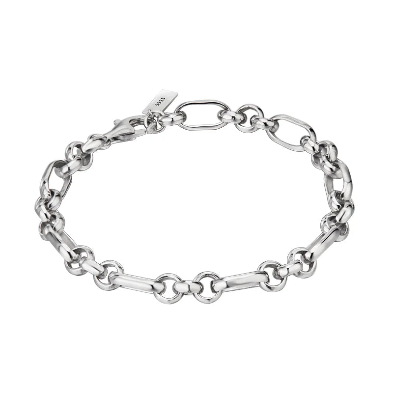 Aurilyn Chain Link Bracelet - 925 Sterling Silver