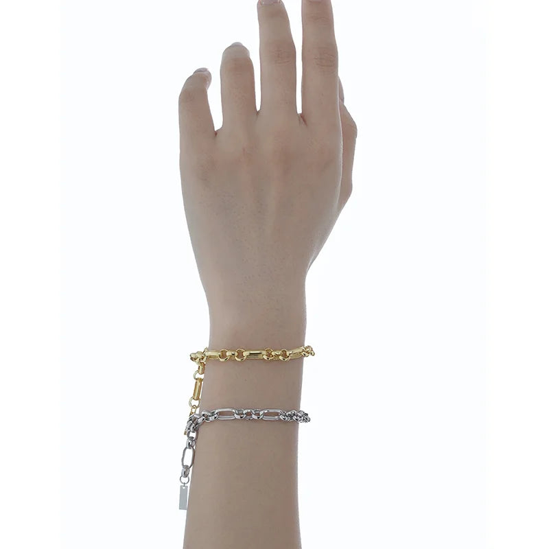 Aurilyn Chain Link Bracelet - 925 Sterling Silver