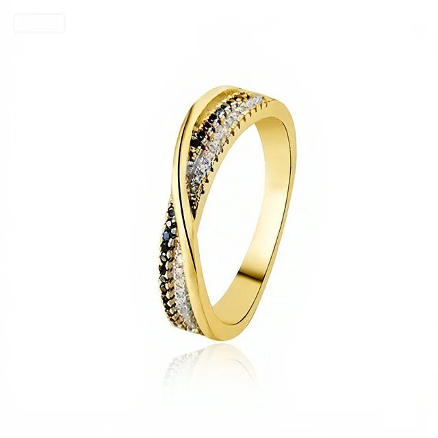 Aurilyn Infinity Twist Ring – 925 Silver