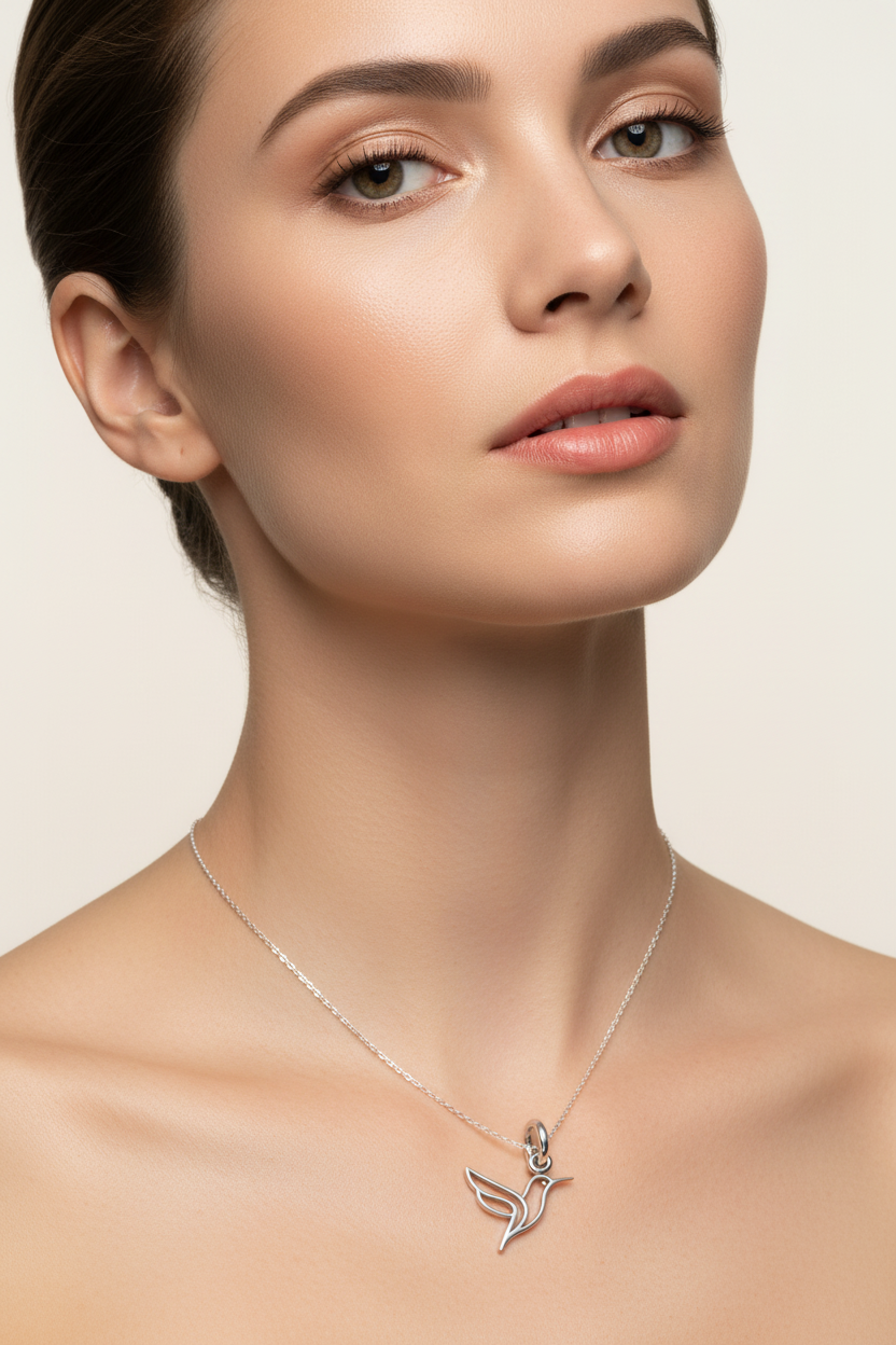 Aurilyn Hummingbird Pendant