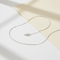 Silver Bar Link Chain