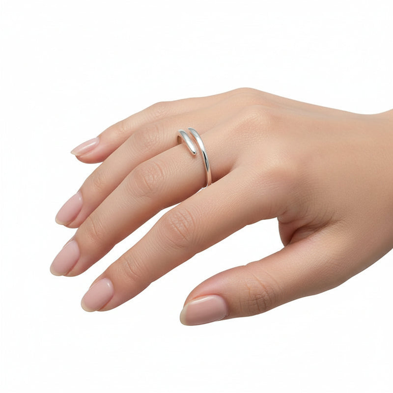 Spiral Twist Ring
