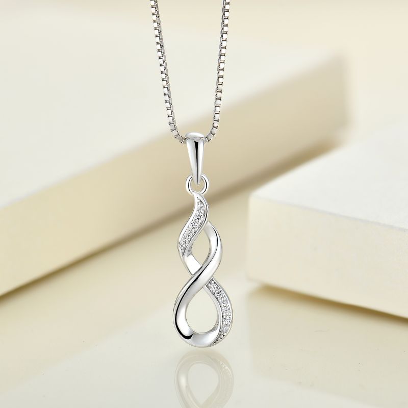 Aurilyn Infinity Twist Pendant Only