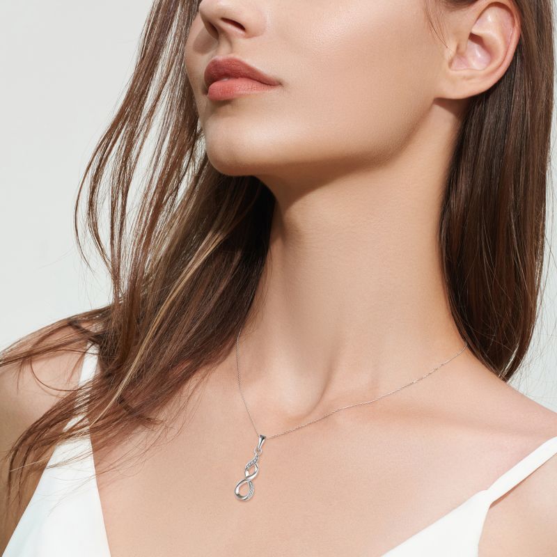 Aurilyn Infinity Twist Pendant Only