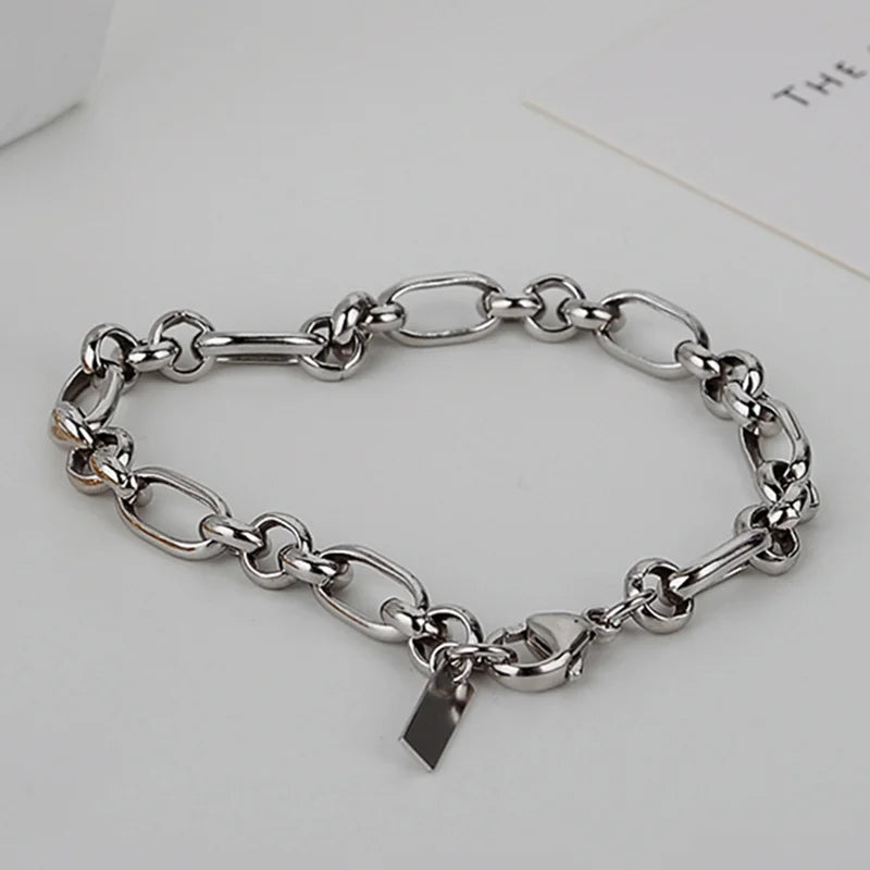 Aurilyn Chain Link Bracelet - 925 Sterling Silver