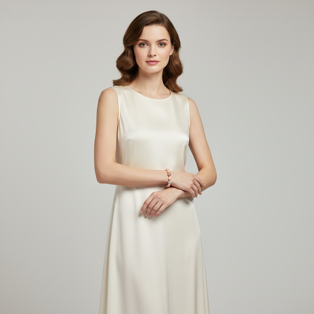 Aurilyn 5A Natural Multi-Color Pearl & Crystal Bracelet - Premium Collection