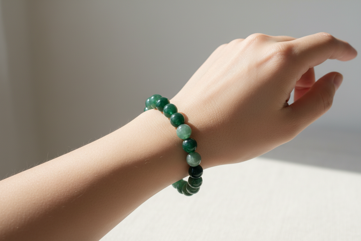 Green Aventurine Bracelet - Lifestyle