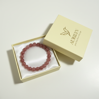 Rose Quartz Beaded Bracelet