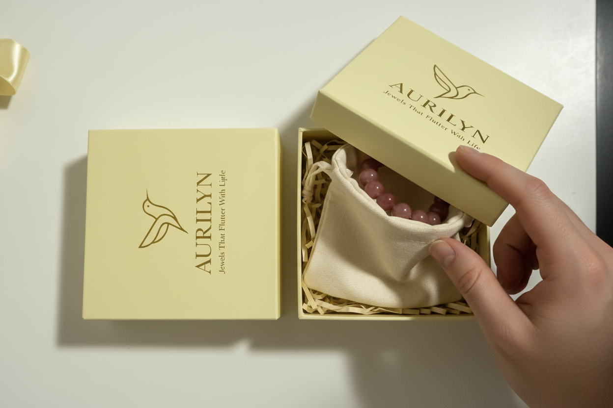 Rose Quartz Beaded Bracelet